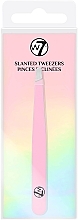 Cosmetisch pincet, hoekig W7 Cosmetics Tweezers Slanted