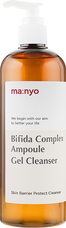 Bifidobacteria & Lactobacilli Cleansing Gel - Manyo Bifida Complex Ampoule Gel Cleanser