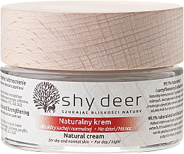 Crème voor droge en normale huid Shy Deer Natural Cream