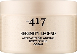 Evenwichtige aromatische lichaamsscrub 'Ocean' -417 Serenity Legend Aromatic Balancing Body Scrub Ocean