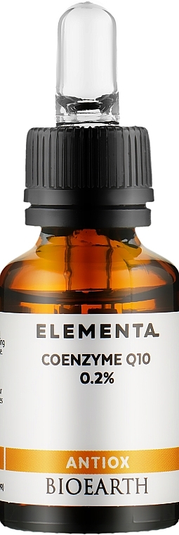 Co-Enzym Q10 0,2% Geconcentreerde Oplossing - Bioearth Elementa Antiox Coenzyme Q10 0,2%