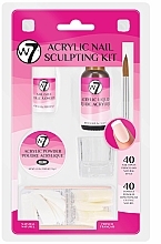 Set voor het Modelleren van Nagels van Acryl W7 Acrylic Nail Sculpting Kit