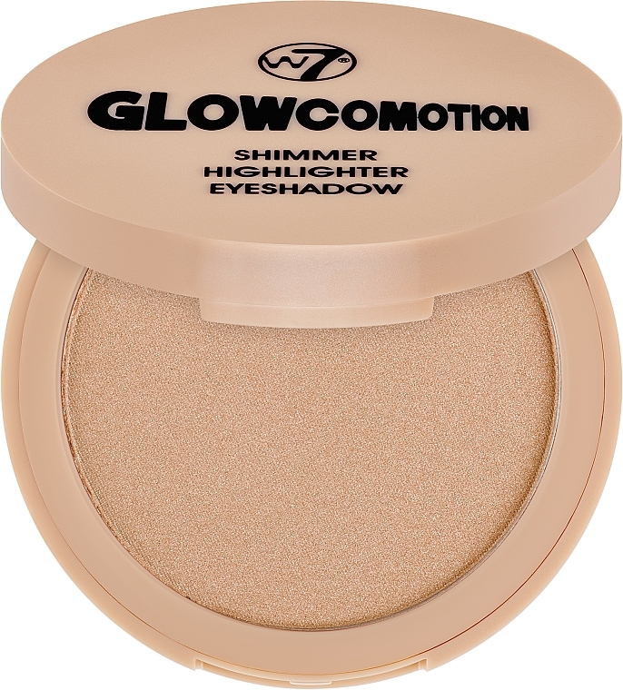 Shimmer 3 in 1 - W7 Glowcomotion Shimmer Highlighter Eyeshadow 