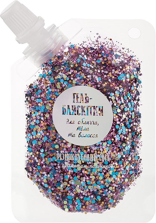 Body, Face & Hair Glitter Gel - Lukky