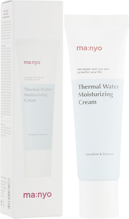 Mineral Cream with Thermal Water - Manyo Factory Thermal Water Moisturizing Cream