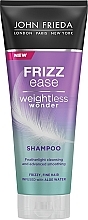 Shampoo Om Fijn Haar Glad Te Maken En Te Disciplineren John Frieda Frizz Ease Weightless Wonder Shampoo