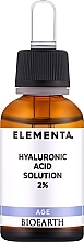 Hyaluronzuur 2% Serum Bioearth Elementa AGE Hyaluronic Acid 2%