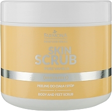 Scrub voor lichaam en voeten "Vanille" Farmona Professional Pure Vanilla Skin Scrub