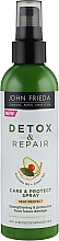 Leave-in versterkende haarspray met bescherming John Frieda Detox & Repair Care & Protect Spray