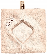 Glov Comfort Makeup Remover Desert Sand Makeup Remover Mitt, light pink