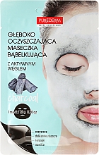 Diep Reinigend Zuurstof Gezichtsmasker Purederm Deep Purifying Black O2 Bubble Mask Charcoal