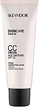 Skeyndor Creme CC Age Defense CC-crème tegen Veroudering SPF30