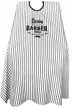 Hairdressing Cape, white, 135x145cm Barbertime Tools