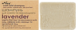 Sulfate-free Solid Shampoo for Dry and Normal Hair ‘Lavender’ Vins