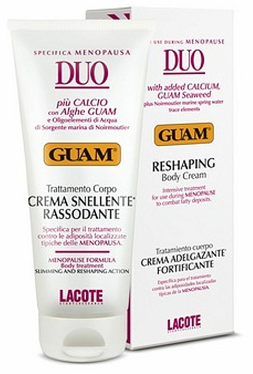 Slim Silhouette Lifting Cream during Menopause - Guam Duo Reshaping Body Cream