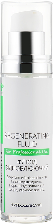 Regenerierendes Gesichtsfluid - Green Pharm Cosmetic 