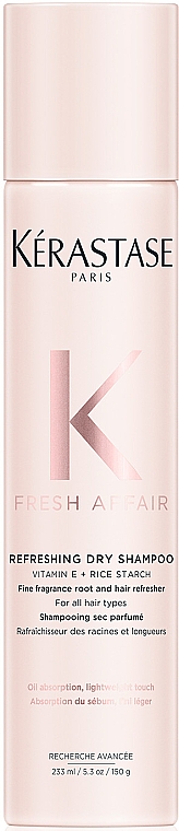 Erfrischendes Trockenshampoo mit Vitamin E und Reisstärke - Kerastase Fresh Affair Dry Shampoo