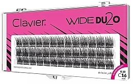 Clavier Wide DU2O Eyelashes Wimpernbüschel 16 mm