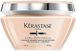 Nährende Haarmaske mit Manuka-Honig und Ceramiden für lockiges Haar Kerastase Curl Manifesto Masque Nutrition