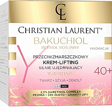 Intensiv straffende Anti-Falten Lifting-Creme für Gesicht, Hals und Dekolleté 40+ Christian Laurent Bakuchiol Retinol Lifting Cream