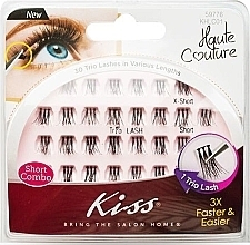 Kiss Haute Couture Wimpernbüschel Trio Lashes