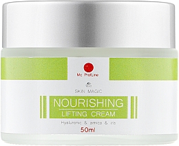 Pflegecreme mit Hyaluronsäure, Arnika- und Iris-Extrakt Miss Claire MC Profline Skin Magic Nourishing Lifting Cream