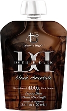 Solarium-Creme mit ultradunklen Bronzern und Mega-Silikonen Brown Sugar Double Black Chocolate 400X