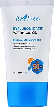 Sonnenschutzgel für das Gesicht mit Hyaluronsäure SPF 50+ Isntree Hyaluronic Acid Watery Sun Gel SPF 50+ PA++++