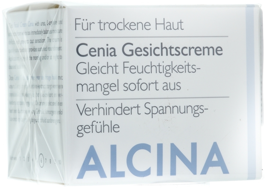 Cenia Gesichtscreme für trockene Haut - Alcina T Facial Cream Cenia