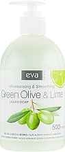 Flüssige Handcremeseife mit Olive und Limette Eva Natura