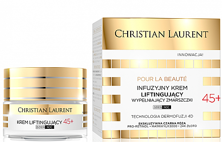 Anti-Falten Liftingcreme mit Pro-Retinol und Goldpartikeln 45+ - Christian Laurent Pour La Beaute Face Cream 45+