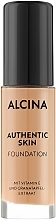 Alcina Authentic Skin Foundation Foundation mit Vitamin E und Granatapfelextrakt