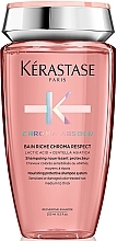 Shampoo für empfindliches und geschädigtes Haar mit Aminosäure und Centella Asiatica Kerastase Chroma Absolu Bain Riche Chroma Respect