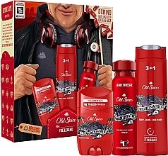 Набор Old Spice Night Panther (sh/gel/400ml + deo/50ml + spray/150ml + domino)