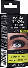 Venita Professional Henna Color Cream Eyebrow Tint Cream קרם-צבע לגבות עם חינה