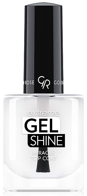 Gel Polish Top Coat - Golden Rose Extreme Gel Shine Miracle Top Coat