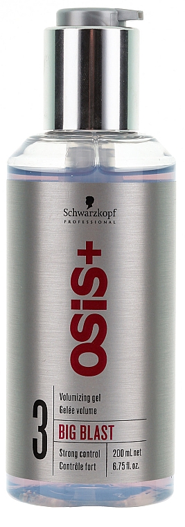 Гель объем для тонких волос - Schwarzkopf Professional Osis Volumizing Gel Big Blast 3