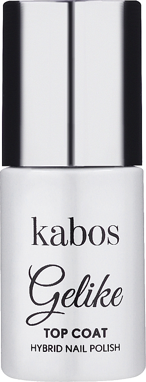 Nail Hybrid Top Coat - Kabos Gelike Top Coat Hybrid Nail Polish