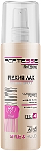 Жидкий лак для волос ультрасильной фиксации Fortesse Professional Style Hairspray Ultra Strong