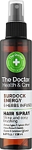 "ספריי שיער "כוח ברדוק The Doctor Health & Care Burdock Energy 5 Herbs Infused Hair Spray