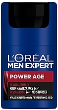 קרם לחות לפנים L'Oreal Paris Men Expert Power Age Revitalizing Moisturizer 24H