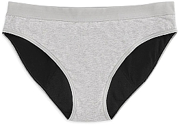 Менструальные трусики, серые Platanomelon Kiwitas Classic Sporty Menstrual Panties