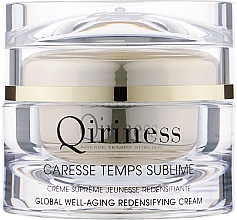 קרם משקם רב פעיל אנטי אייג'ינג, קו טבעי Qiriness Caresse Temps Sublime Global Well-Aging Redensifying Cream