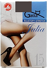 Колготки "Julia Stretch" 15 Den, fumo Gatta