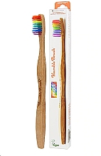 מברשת במבוק לשיניים, קשת בענן  The Humble Co. Proud Rainbow Soft Toothbrush