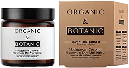 קרם לחות יום לעור הפנים Organic & Botanic Madagascan Coconut Preserving Day Moisturiser