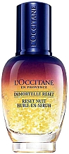 Night Face Elixir L'Occitane Immortelle Overnight Reset Oil-In-Serum