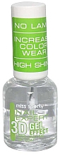 Nail Polish Miss Sporty Nail Expert 3D Gel Effect Top Coat