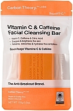 Vitamin C & Caffeine Cleansing Soap Carbon Theory Vitamin C & Caffeine Facial Cleansing Bar