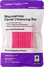 סבון לניקוי פנים עם ניאצינמיד Carbon Theory Niacinamide Facial Cleansing Bar